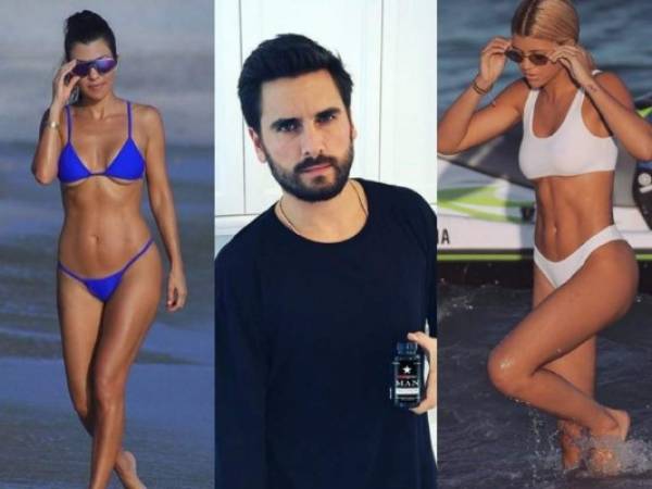 Kourtney Kardashian es la mamá de los tres hijos de Scott Disick. Sofía Richie es el nuevo amor de su vida. Fotos: Instagram