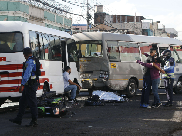 En el país se reporta al menos un accidente de unidades de transporte en cada departamento, pero Cortés y Francisco Morazán acumulan la mayor incidencia. En ambos departamentos también hay más muertes.