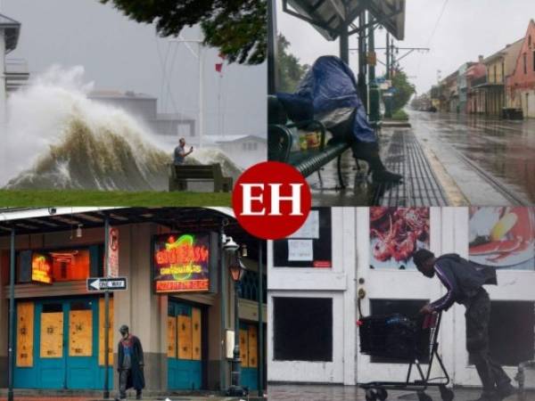 El huracán Ida impactó el domingo la costa de Luisiana como una peligrosa tormenta de categoría 4, una de las más fuertes que ha llegado a Estados Unidos, con vientos de 241 kilómetros por hora. Fotos: AFP/AP