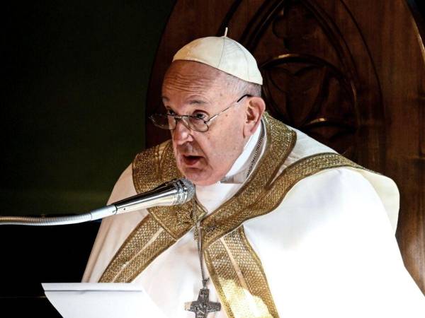 El papa Francisco en las que calificó de “crueles” a las minorías étnicas rusas que participan en la intervención militar en Ucrania.