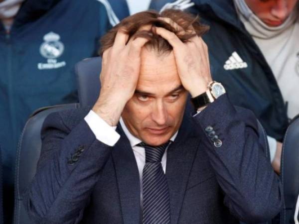 Luego de la derrota en el Camp Nou ante Barcelona, Lopetegui quedó fuera del banquillo del Real Madrid. Foto/AFP