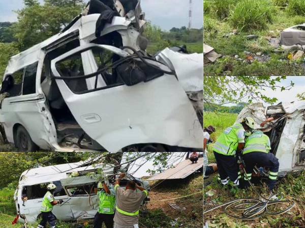 Cuatro migrantes hondureños murieron en un accidente de tránsito en Tabasco, México, desde el lugar llegan las imágenes del aparatoso volcamiento en el que algunas de las víctimas quedaron atrapadas.