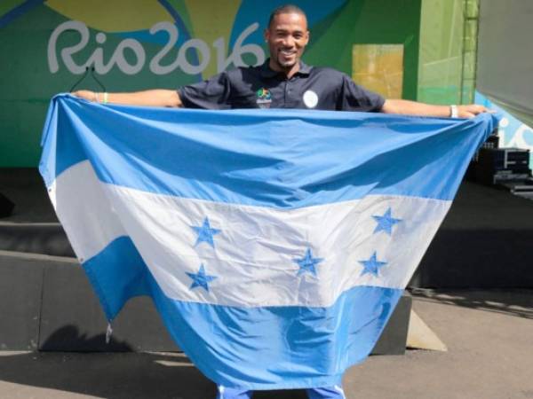 El velocista hondureño es el abanderado en la ceremonia inaugural de este viernes en el Estadio Maracaná.