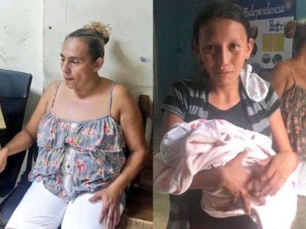 La mujer fue capturada y el bebé fue entregado a su verdadera madre.