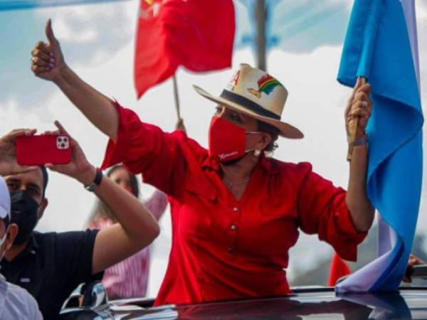 Xiomara Castro, presidenta electa de Honduras. Foto archivo EL HERALDO