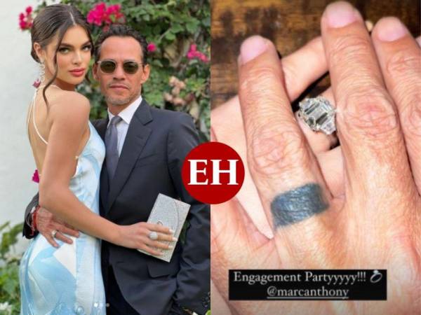 ¿Marc Anthony y la modelo Nadia Ferreira se comprometieron?