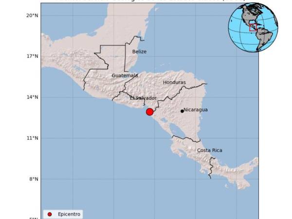 El temblor tuvo su epicentro en Nicaragua, a 38 kilómetros de Choluteca.