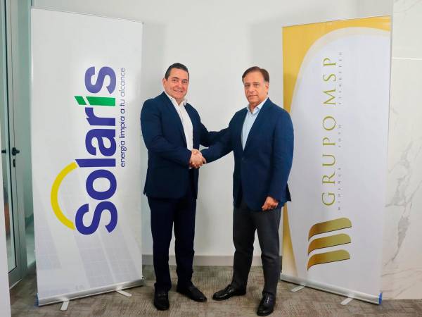 La firma del acuerdo entre Grupo MSP y Solaris marca el inicio de la construcción de cinco granjas solares de última tecnología.