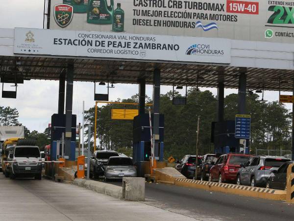 El gobierno pretende finalizar el contrato de concesión a Covi y manejar los tres peajes en la carretera que conecta a Tegucigalpa y San Pedro Sula.