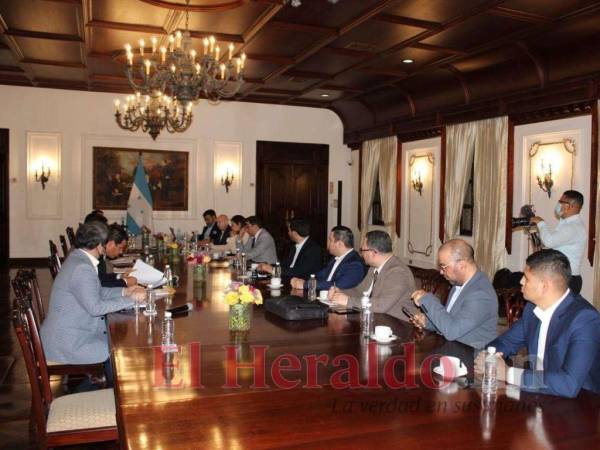 Representantes de las térmicas fueron recibidos ayer en Casa de Gobierno continuando las reuniones y así llegar a acuerdos.