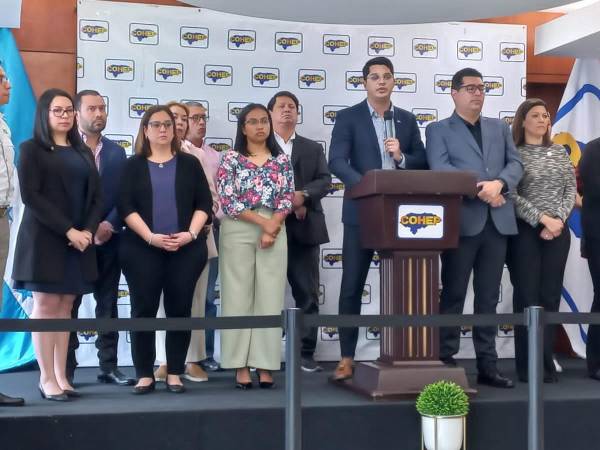 Así fue la conferencia de prensa del Cohep.