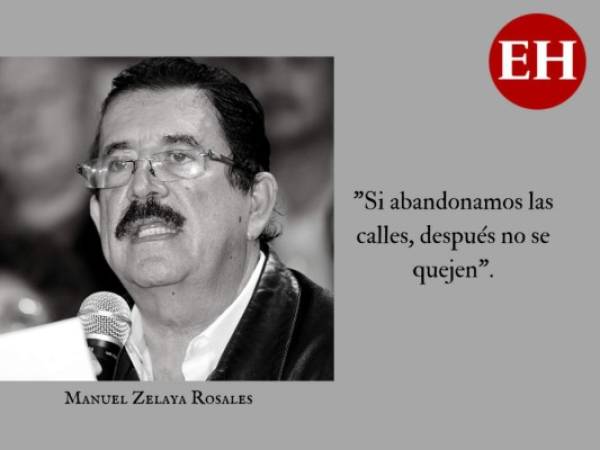 El expresidente Manuel Zelaya Rosales, el presentador Salvador Nasralla y otros políticos hondureños dijeron polémicas frases, algunas relacionadas a Tony Hernández y otros sobre el Congreso Nacional. Aquí un recuento de las más destacadas. Fotos: EL HERALDO.