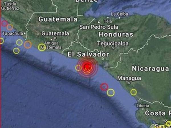 Copeco confirmó el mediodía de este lunes que se registró un sismo de 4.8 grados, en las escala de Ritcher, frente a las costas de Centroamérica. Foto de referencia.