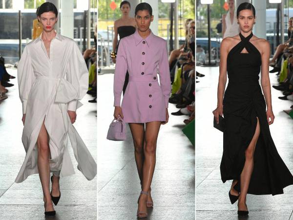 En una fusión de estilo y arte, Carolina Herrera iluminó el Museo Whitney de Nueva York al presentar su deslumbrante colección Primavera-Verano 2024, una oda al esplendor de finales de los años 90 en América.