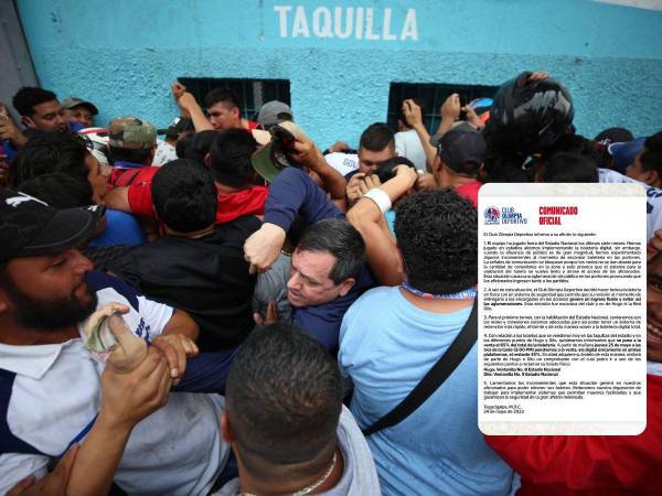 Largas filas y aglomeraciones de personas se vivieron hoy en el las taquillas del Estadio Nacional.