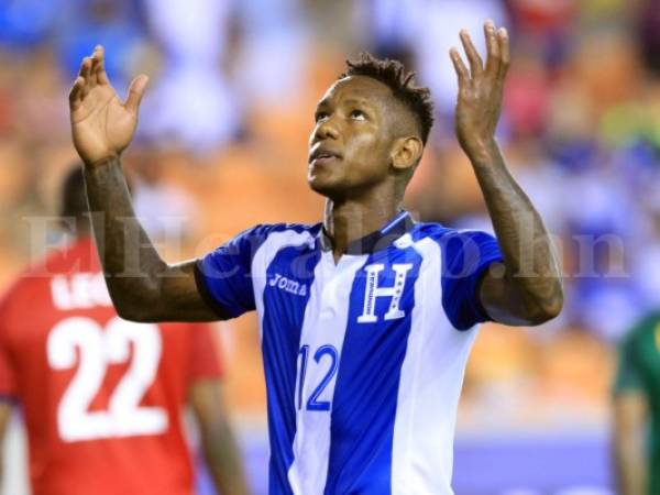 Romell Quioto, atacante de la Selección Nacional de Honduras. (Fotos: Ronal Aceituno / Grupo Opsa)