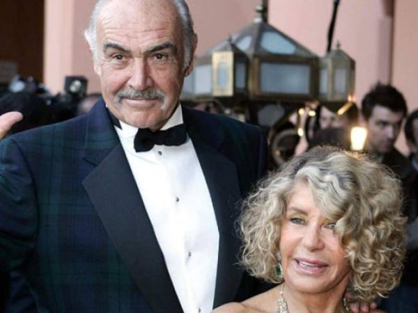 Micheline Roquebrune y Sean Connery se casaron en 1975.