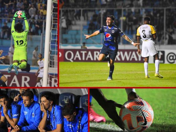 Un intenso partido entre el Motagua y CAI de Panamá en los cuartos de final de la Copa Centroamericana de la Concacaf. La televisión mostró un espectáculo, pero los fotógrafos de EL HERALDO capturaron imágenes increíbles del partido, el cual quedó en empate con sabor a derrota para los Azules.