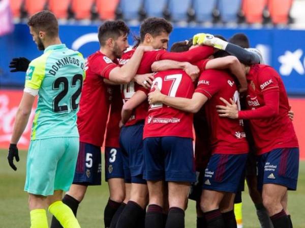 Osasuna vuelve a ganar tras 13 jornadas seguidas de crisis. Foto cortesía @CAOsasuna