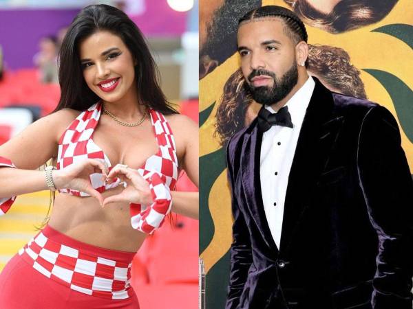 Ivana Knoll se volvió famosa por sus apariciones en el Mundial de Qatar y Drake es un afamado y exitoso rapero.