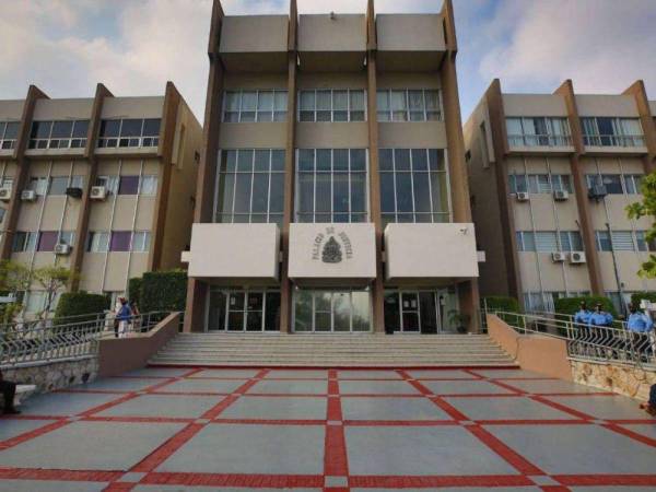 Fachada de la Corte Suprema de Justicia, ubicada en Tegucigalpa.