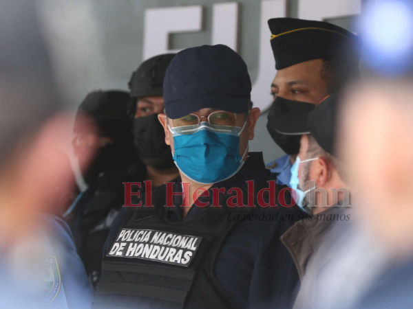 Juan Orlando Hernández Alvarado fue capturado el pasado 15 de febrero de 2022.