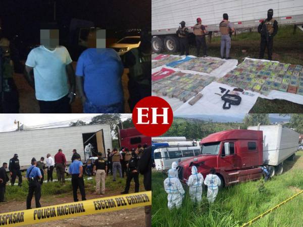 Un cabezal que transitaba de forma normal levantó las sospechas de un grupo de agentes a la altura de la comunidad de Las Flores, en el municipio de la Villa de San Antonio, en Comayagua, al centro de Honduras. Al revisarlo, se encontraron con una fuerte cantidad de droga valorada en millones de lempiras. Aquí los detalles.