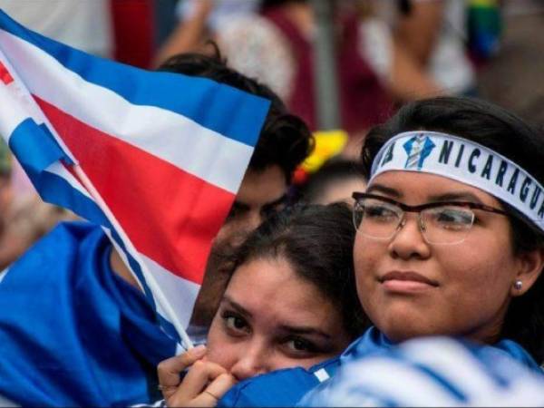 Miles de nicaragüenses han solicitado asilo en Costa Rica, con el argumento de que sufren persecución por su participación en la ola de protestas. Foto: Agencia AFP