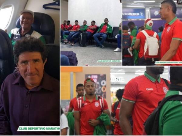 El equipo hondureño ya se encuentra en Torreón para enfrentar el Santos de México en los octavos de final de la Liga de Campeones de la Concacaf.