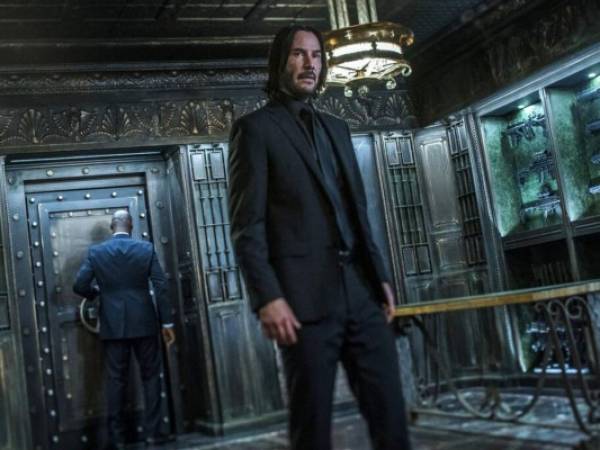 La tercera entrega de la franquicia híper violenta protagonizada por Keanu Reeves ocupó el primer lugar de los cines en Norteamérica. (Foto: AP)