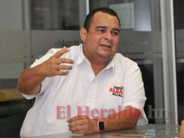 Jorge Aldana, alcalde del Distrito Central.