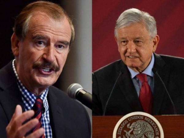 Fox reaccionó molesto luego de que López Obrador declarara que 'ha afectado a los más pobres'. Fotos: AFP