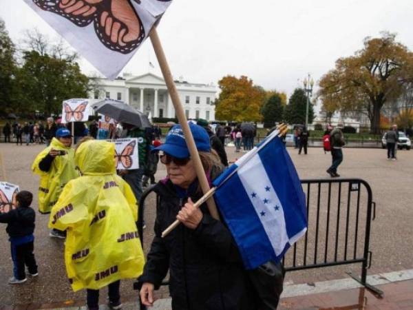 Por años, los hondureños han sido parte de los migrantes que exigen una reforma migratoria integral en Estados Unidos. Foto: EL HERALDO.