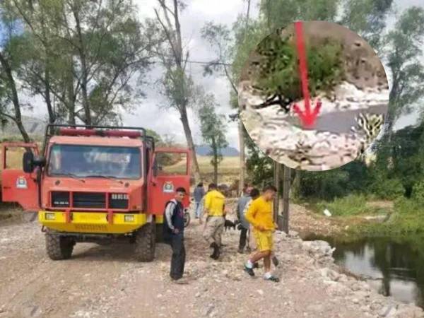 Los bomberos piden a la población estar alerta cuando vayan a las pozas.