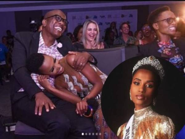 La representante de Sudáfrica Zozibini Tunzi fue coronada el domingo Miss Universo 2019, con lo que le dio a su país su segundo triunfo en tres años en este certamen. Al finalizar la premiación la joven fue felicitada por sus padres y amigos.