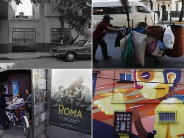 La noticia de que “Roma” de Alfonso Cuarón recibió 10 nominaciones el martes llevó a los residentes del barrio en la Ciudad de México donde el director creció a rememorar sus propias vivencias y a imaginar mostrarle la película a sus hijos algún día. (Fotos: AP)