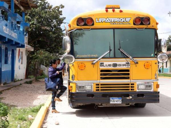 Las unidades de transporte de Lepaterique comenzaron a operar la semana pasada después de estar casi un mes sin trabajar por la extorsión. Los negocios de ese municipio también han pagado a extorsionadores.