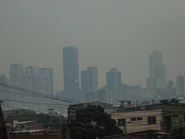 La contaminación ambiental en Tegucigalpa obligó a varias instituciones públicas y privadas a realizar teletrabajo.