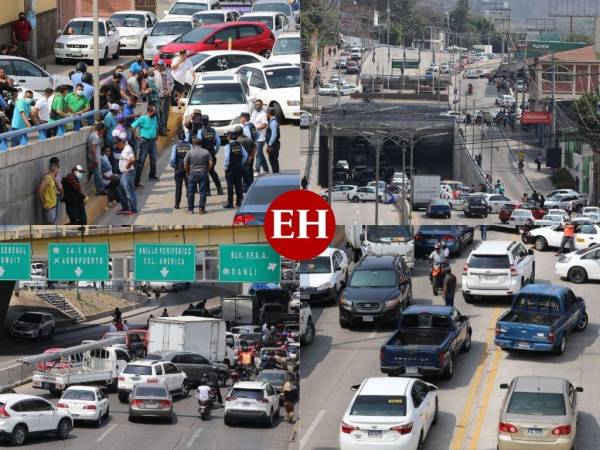 El sector transporte protagonizó este jueves un paro para exigir al gobierno un aumento a las tarifas, la posible creación de un bono o subsidio y una rebaja al precio de los carburantes. Xiomara Castro advirtió que el diálogo llegaría hasta que detuvieran las tomas, por lo que los transportistas cedieron. A continuación las 25 imágenes captadas por el lente de EL HERALDO.