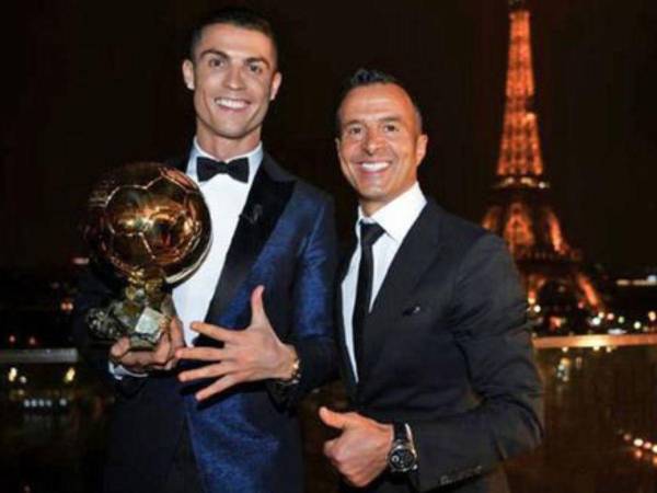 Cristiano Ronaldo y Jorge Mendes mantuvieron una buena relación por varios años.