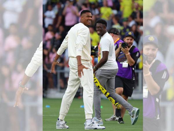 “Estoy deseando que llegue el partido”, dijo Antetokounmpo en un video publicado en X, previo a hacer el disparo de balón.