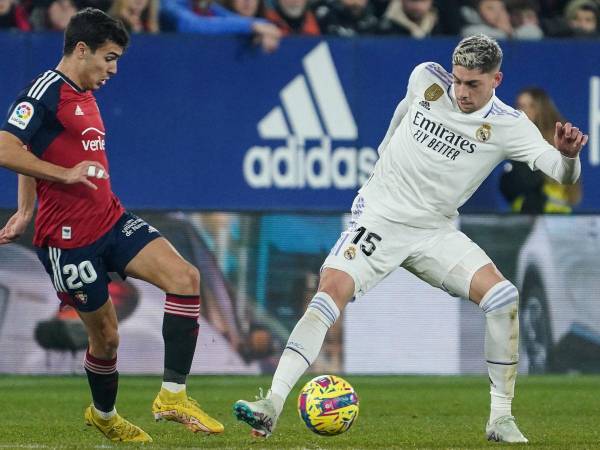 Federico Valverde fue el MVP del triunfo del Real Madrid sobre Osasuna.