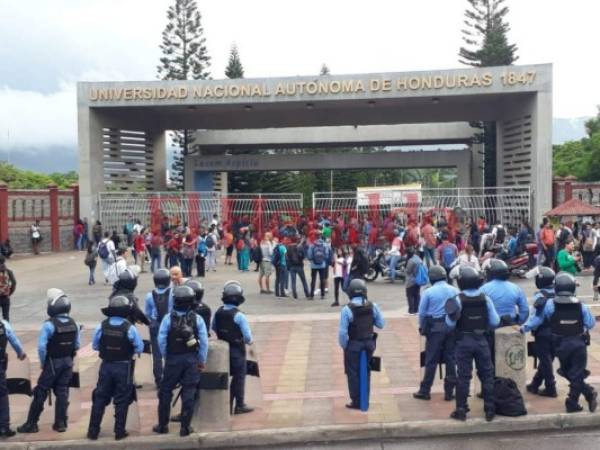 El jueves y viernes se impidió el acceso al campus universitario.