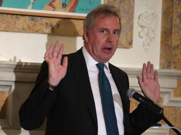 Kim Darroch, embajador británico en Washington. Foto AFP