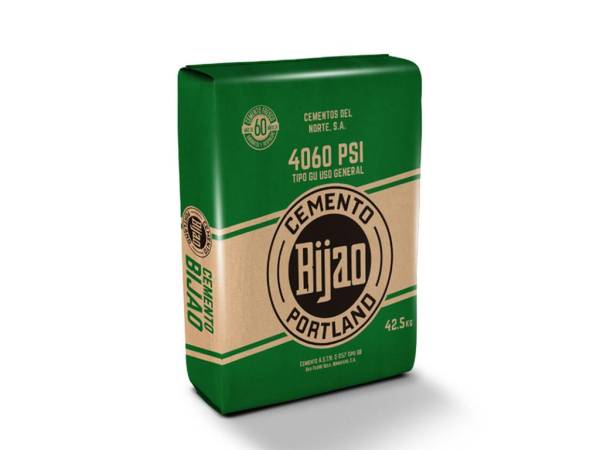 Cementos Portland Bijao de uso generales 4060 es utilizado para construcción de viviendas, repello de paredes, pavimentos y pisos.