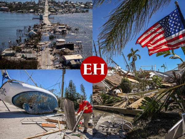 Fort Myers, un lugar tranquilo a orillas del golfo de México, se convirtió el miércoles en el epicentro de la destrucción causada por el huracán Ian. Estas son las imágenes de la devastación que dejó a su paso el poderoso fenómeno natural.