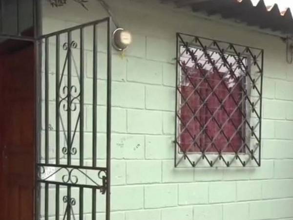 En esta residencia ocurrió el lamentable crimen en donde la menor fue atacada a puñaladas.