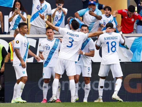 Guatemala es una de las selecciones clasificada a la siguiente ronda de la Copa Oro.