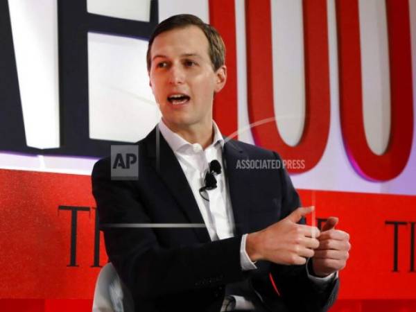 Jared Kushner, asesor principal del presidente Donald Trump, habla durante la Cumbre TIME 100, en Nueva York, el martes 23 de abril de 2019. (AP Photo / Richard Drew).