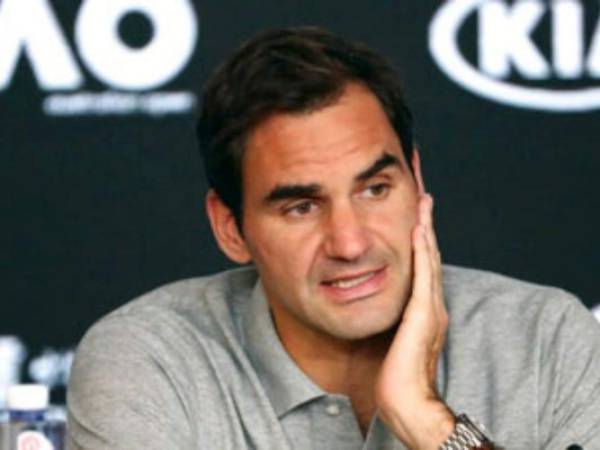 Roger Federer se retiró del Abierto de Miami. Foto: AP